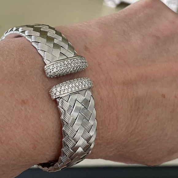 JCM Sterling Silver Cuff Bracelet - Picture 5 of 11